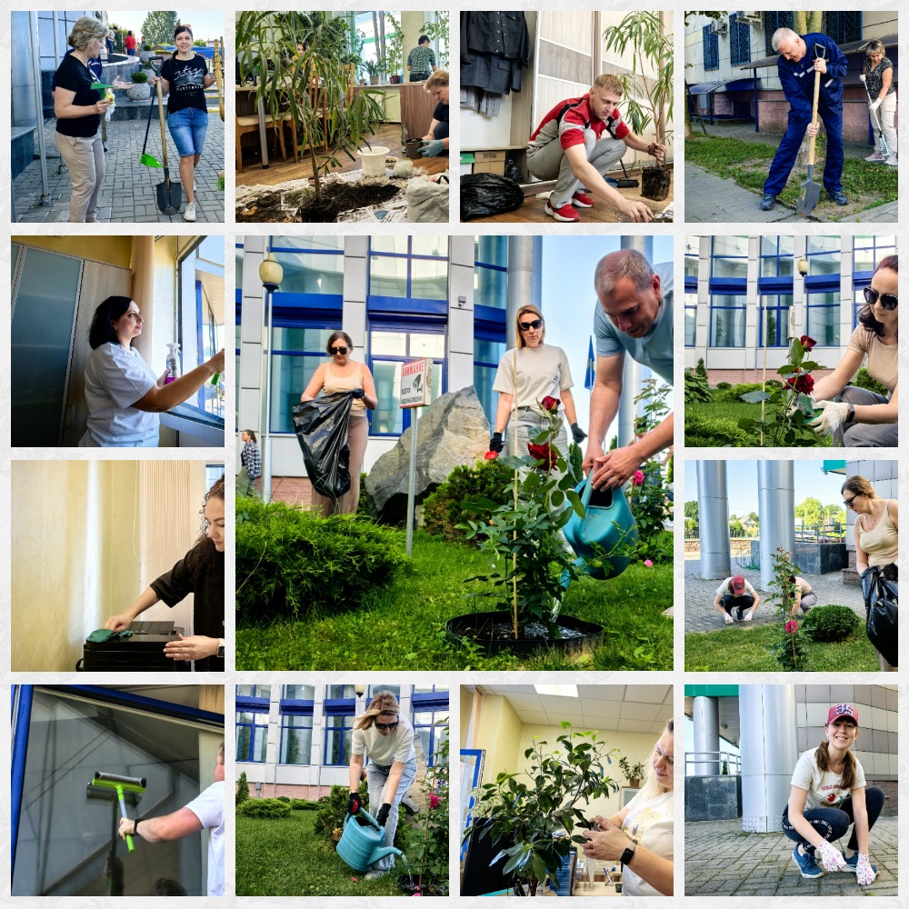 Коллектив главного управления юстиции присоединился к региональному субботнику