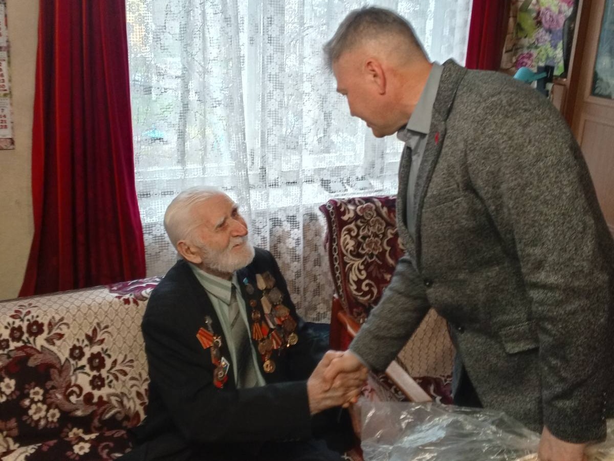 В гости к ветерану