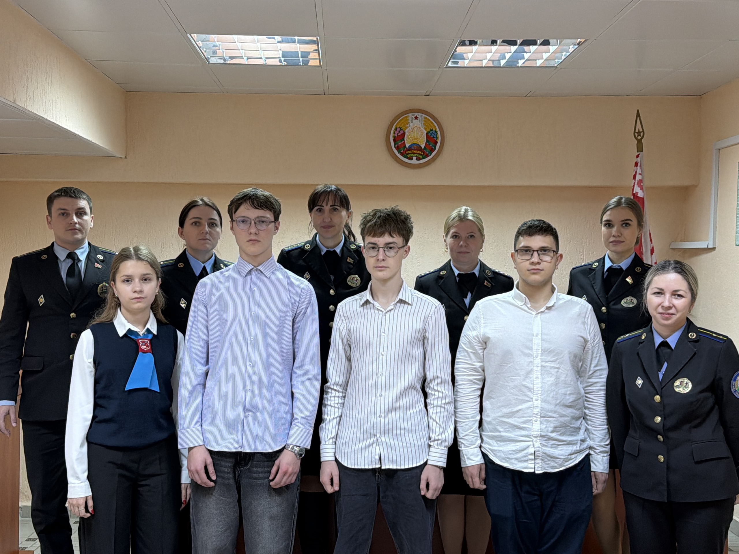Мозырские школьники заглянули в гости к судебным исполнителям Мозырские школьники заглянули в гости к судебным исполнителям