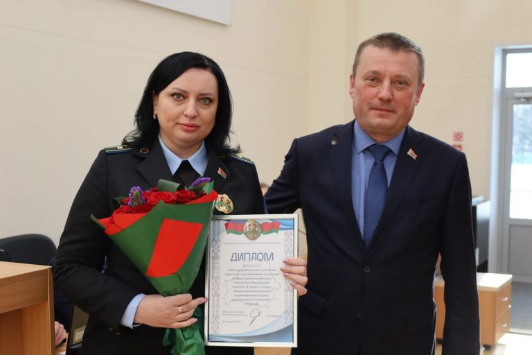 Заслуженные награды из рук Министра юстиции