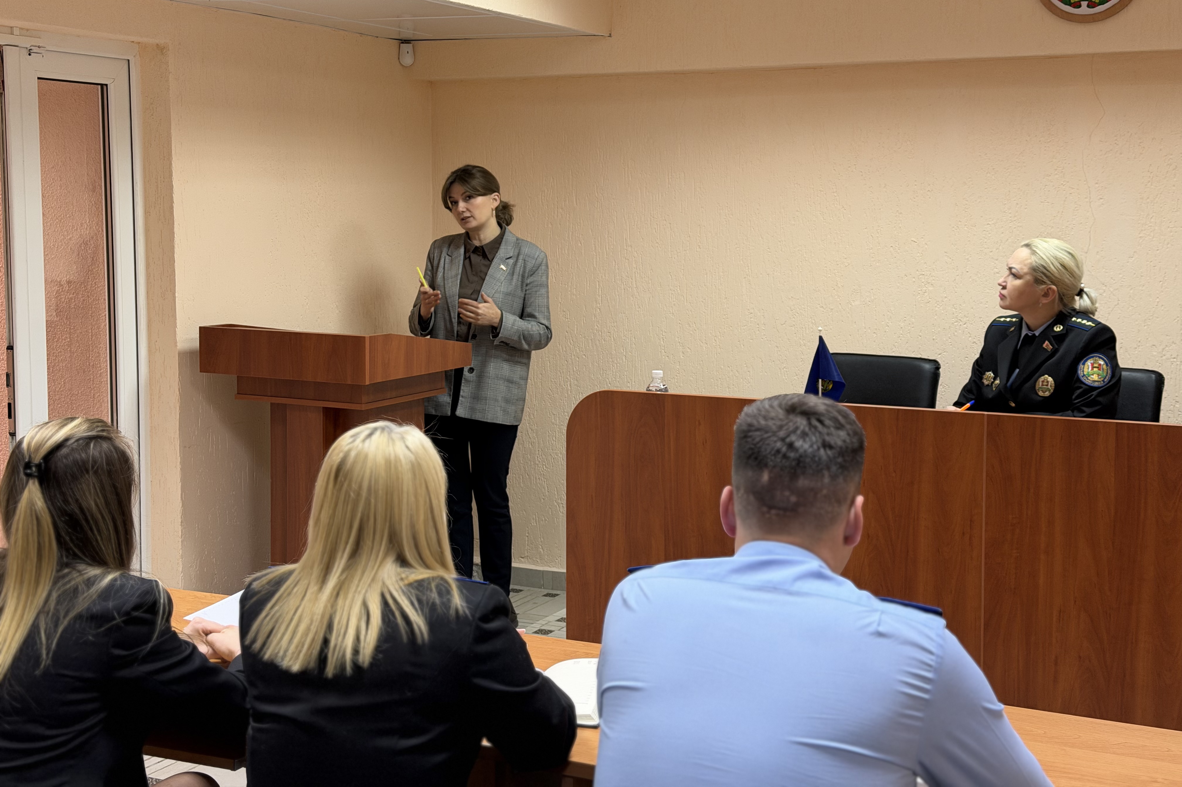 В Мозырском МОПИ проведи встречу на тему кибербезопасности