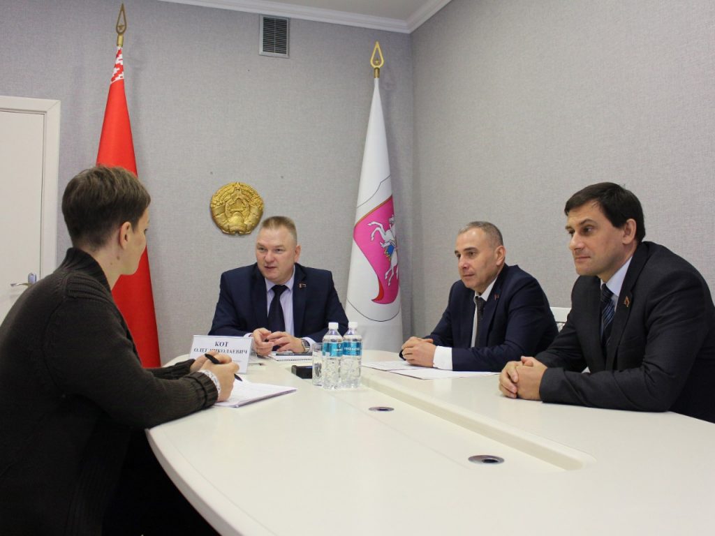 Замминистра юстиции Олег Кот совершил рабочую поездку в Речицу