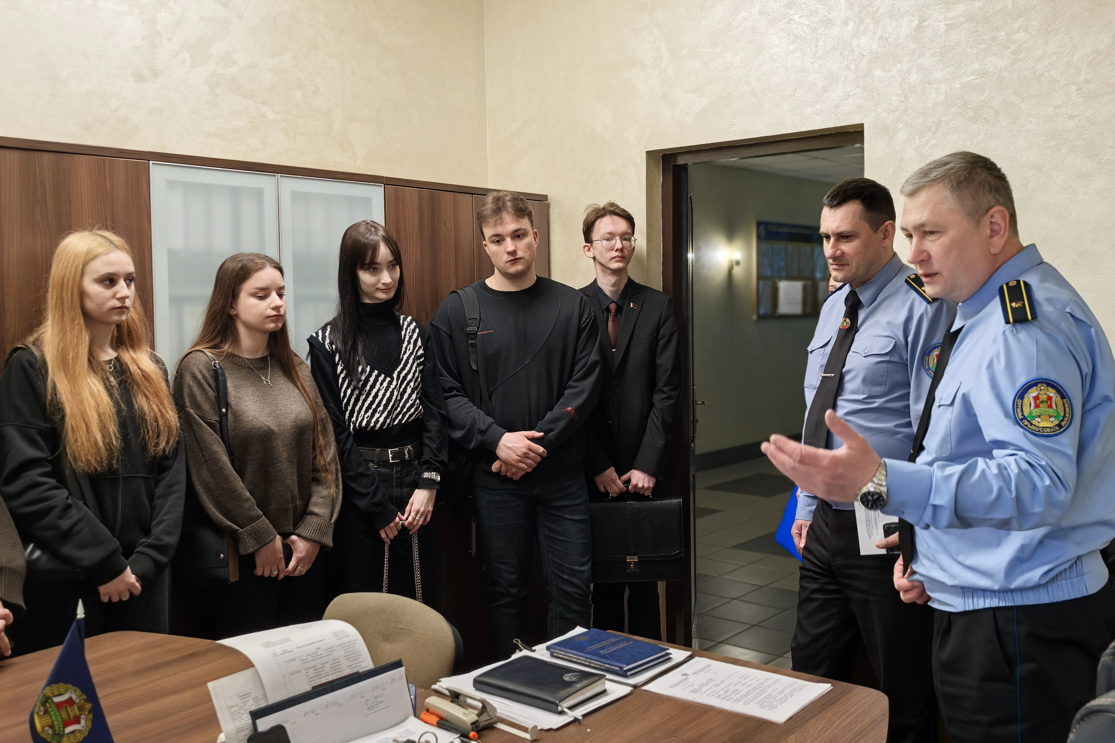 Будущие юристы познакомились с работой главного управления юстиции