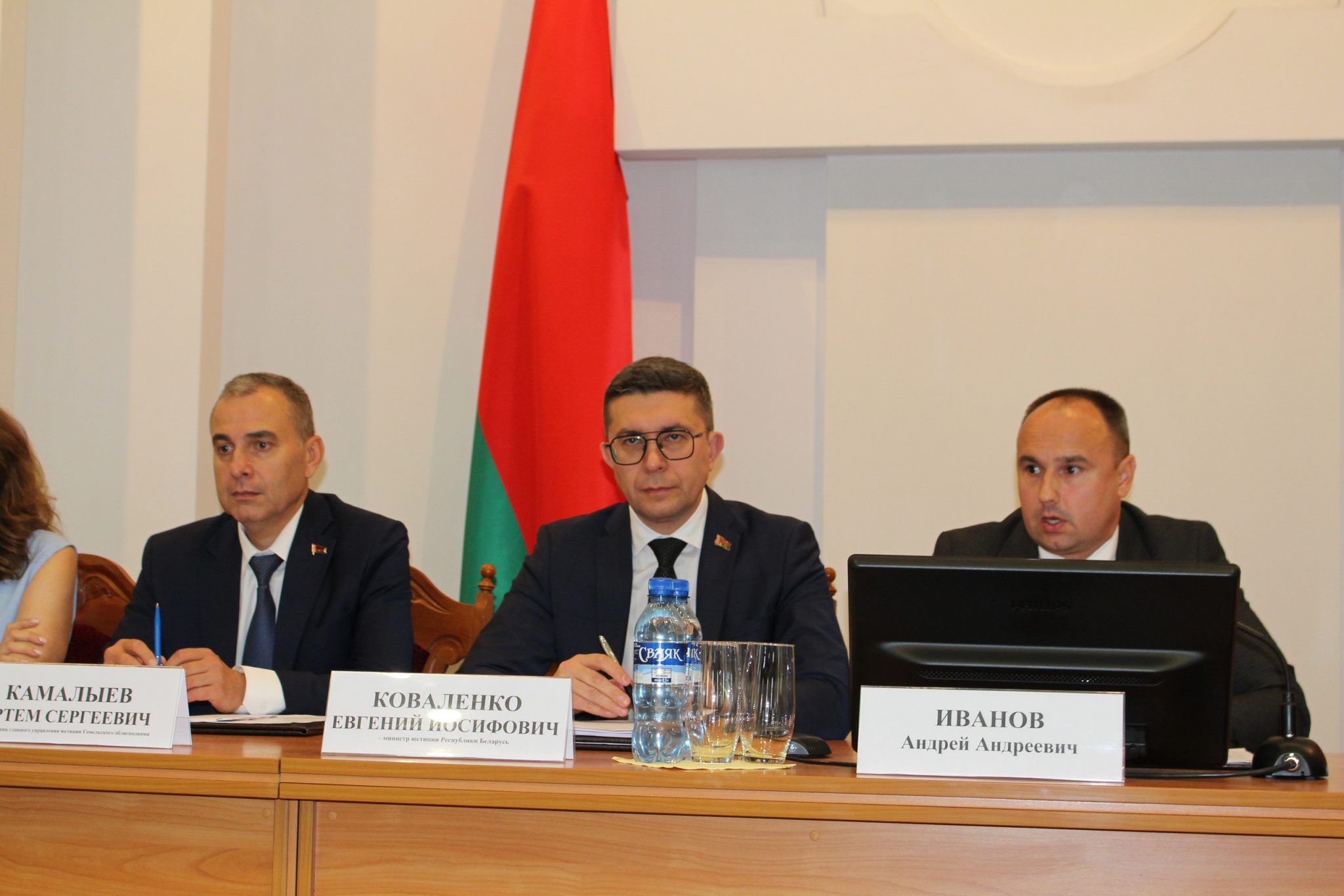 Министр юстиции Евгений Коваленко посетил Гомель с рабочим визитом