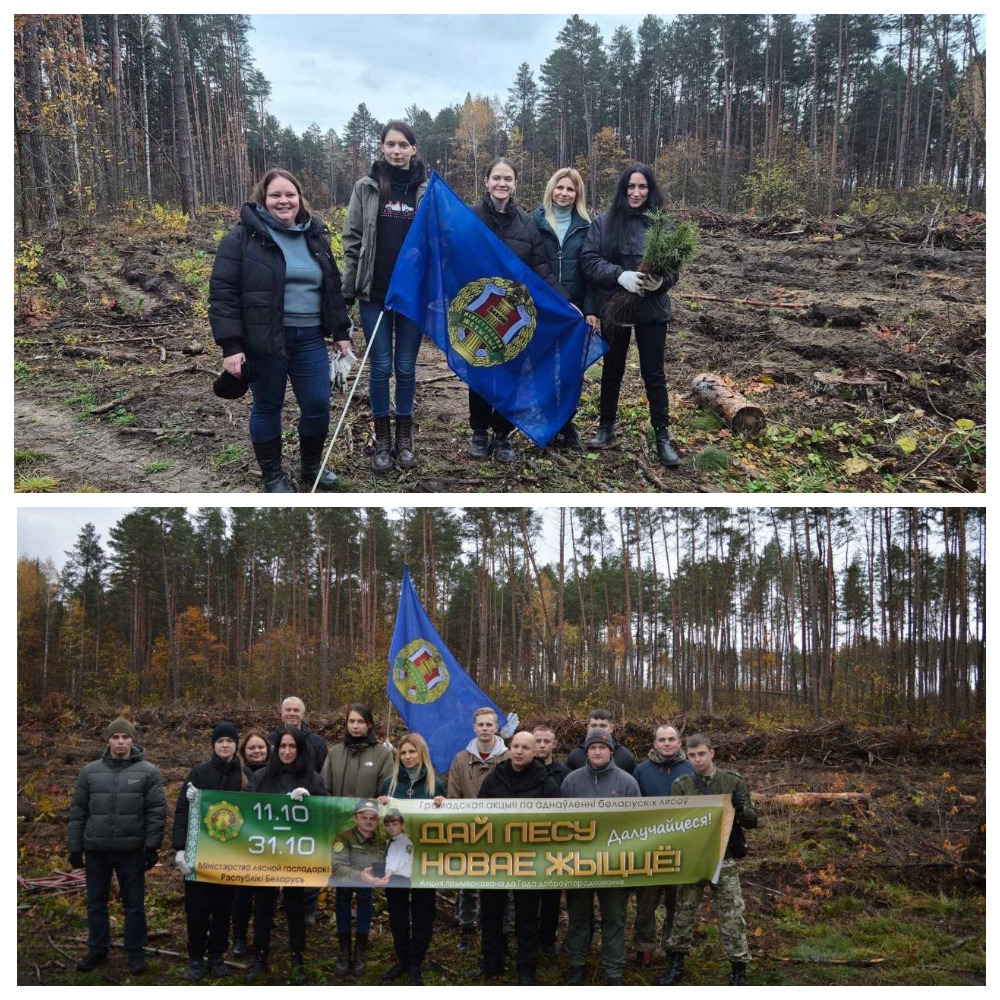 Фотофакт: Работники отдела принудительного исполнения Жлобинского района приняли участие в акции «Дай лесу новае жыцце!» Фотофакт: Работники отдела принудительного исполнения Жлобинского района приняли участие в акции «Дай лесу новае жыцце!»